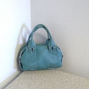 Cole Haan Village Seafoam Pebbled Leather Bag